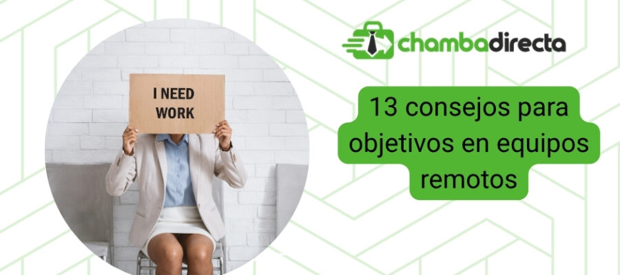 13 consejos para fijar objetivos en equipos remotos [con OKR]